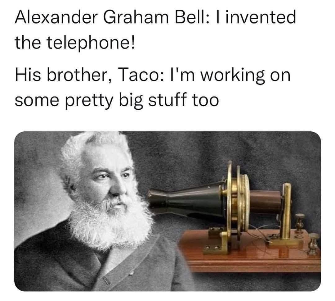 Idea of Taco Bell, 1849