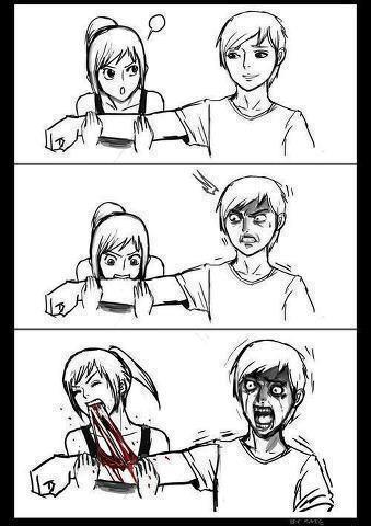 That's cute.. wait wait! ARGH!