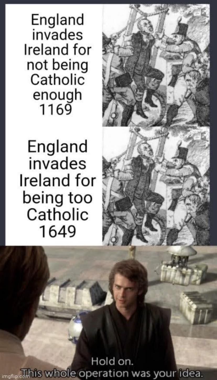 Ireland becomes too Catholic