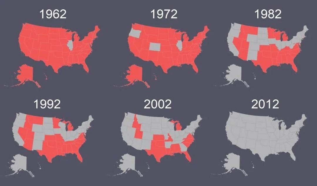 Illinois conquest of the US 1960 - 2012