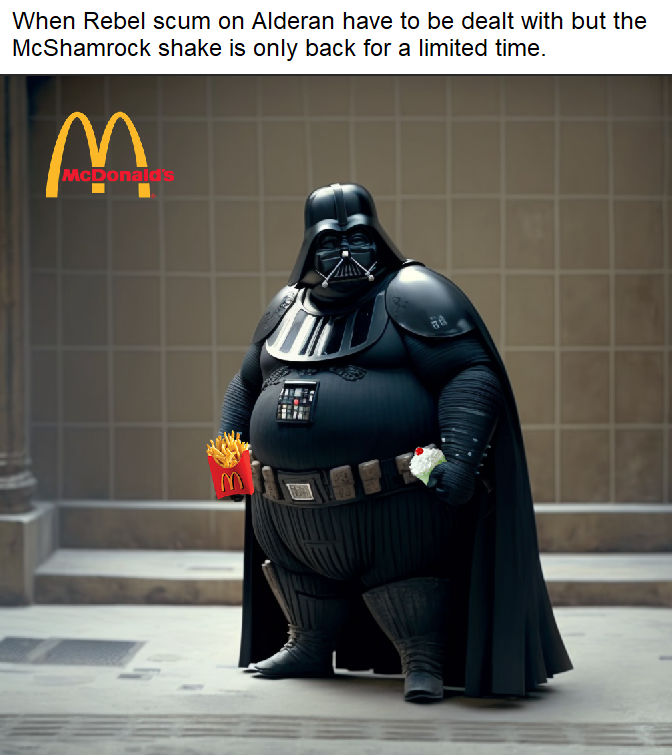 McDonalds comes to the Death Star