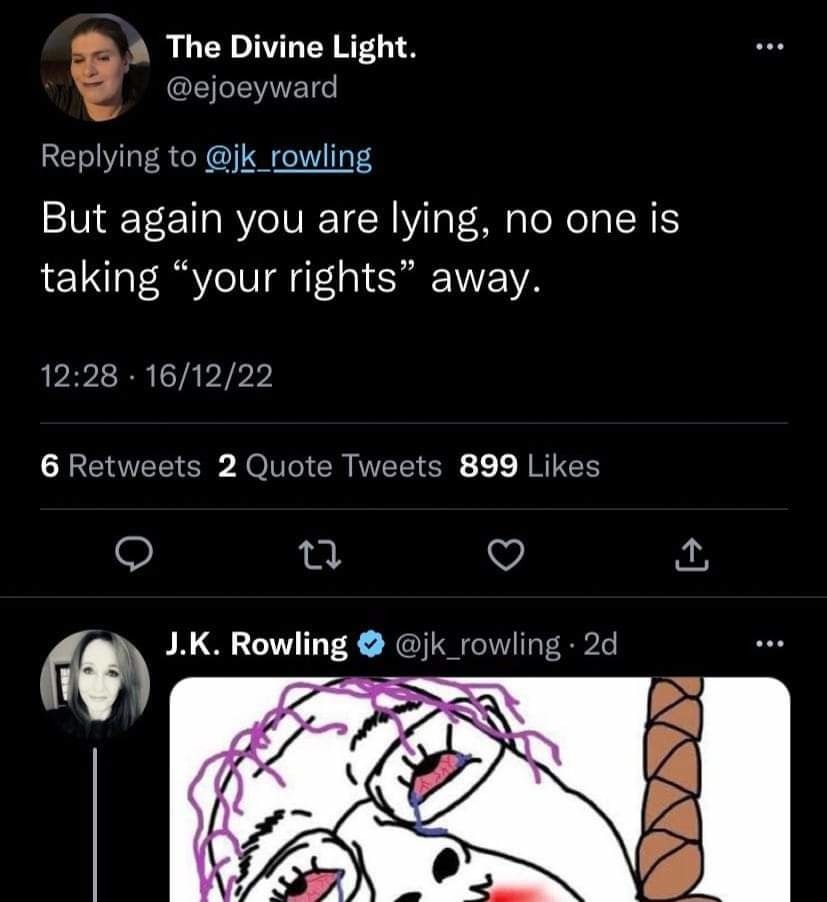 WTF I LOVE JK ROWLING NOW