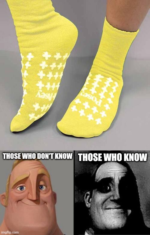 The grippy socks!