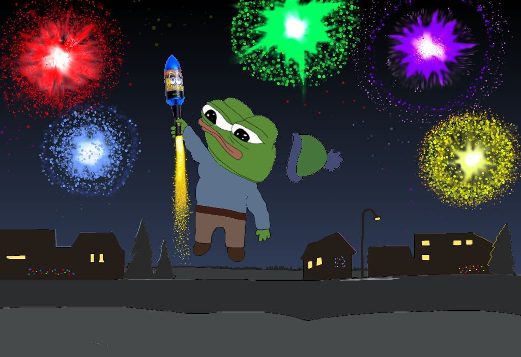 Pepe/apu a day - 366 happy new year