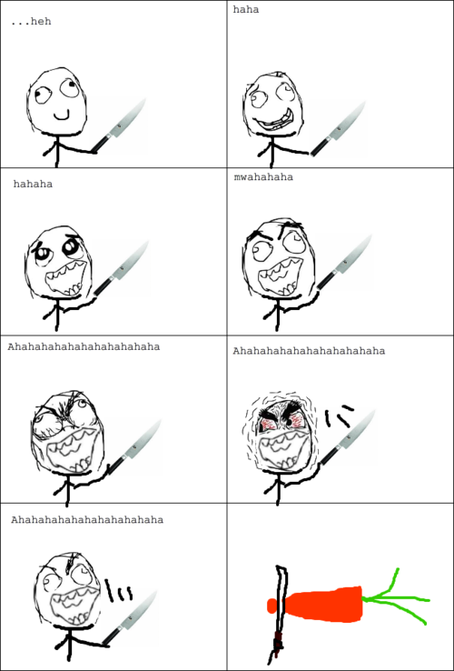 Those little moments of psychopathy