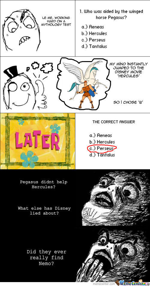 My childhood was a lie ...