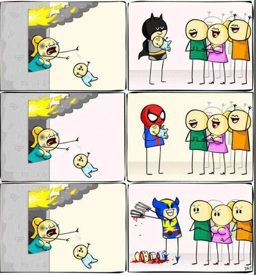 Oh Wolverine...