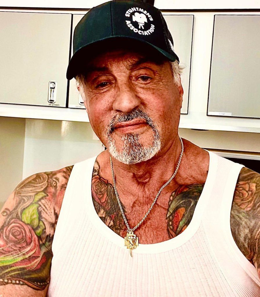 Sylvester Stallone still has wife beater from the 1976 movie Rocky. It's over 40 years old.