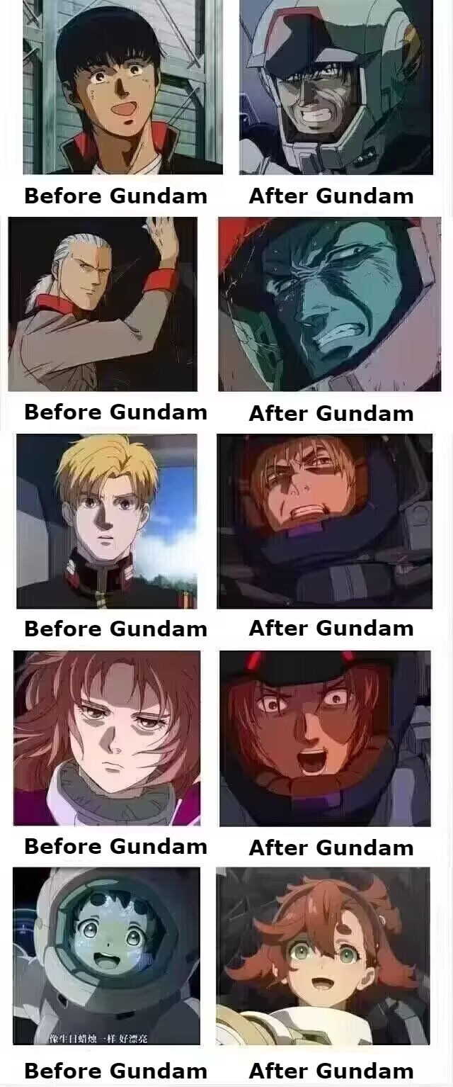 Stay away from Gundam kids.