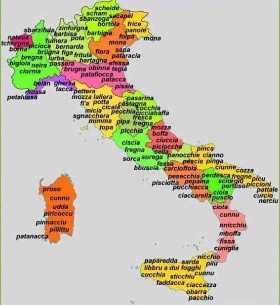 Local words for vagina
