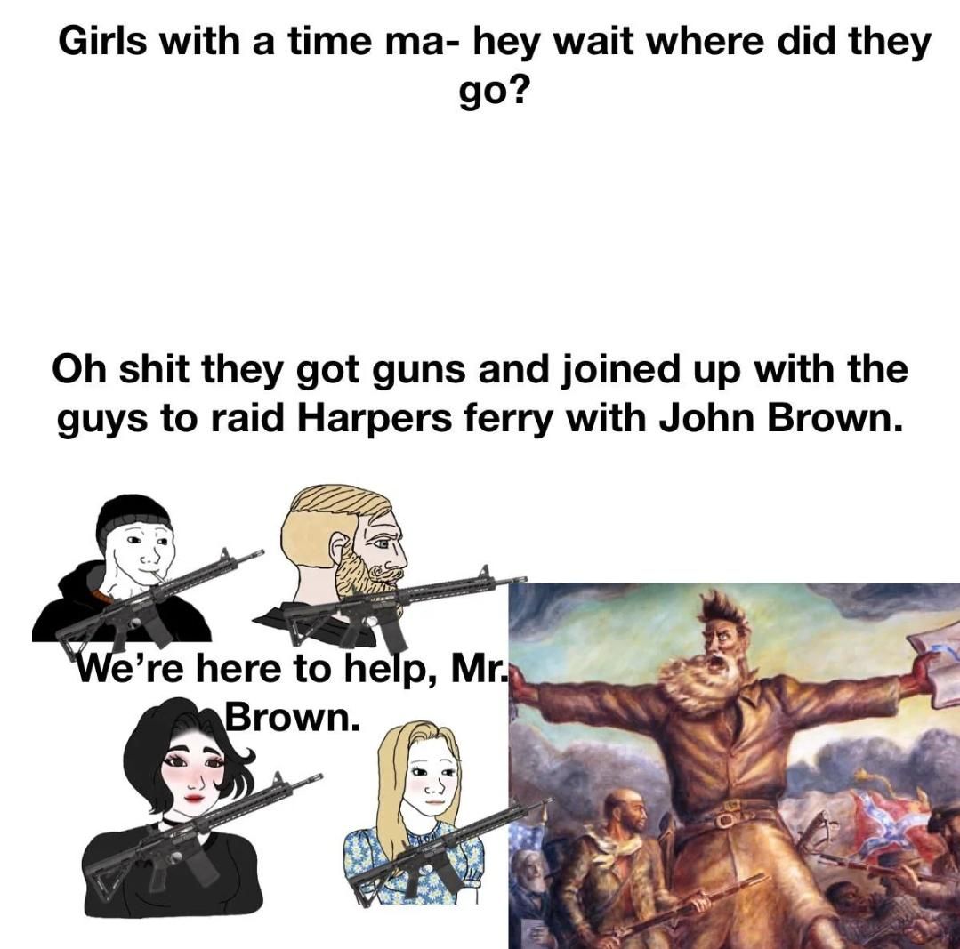 John Brown did nothing wrong.