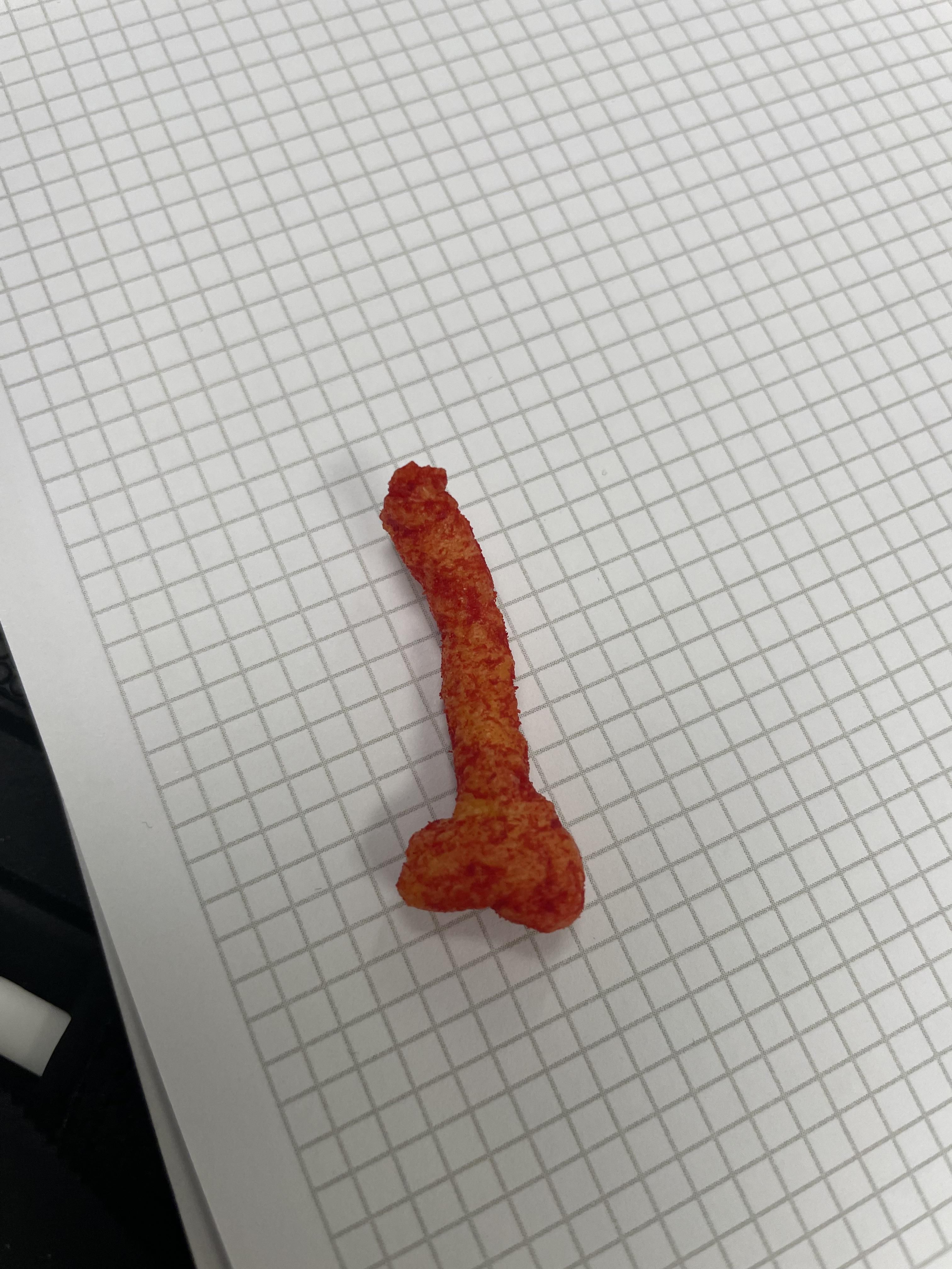 My coworker pulled this out of the Cheetos bag.
