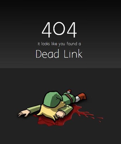 404 dead link