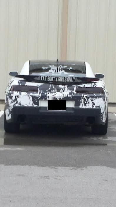 I saw this car in my town.