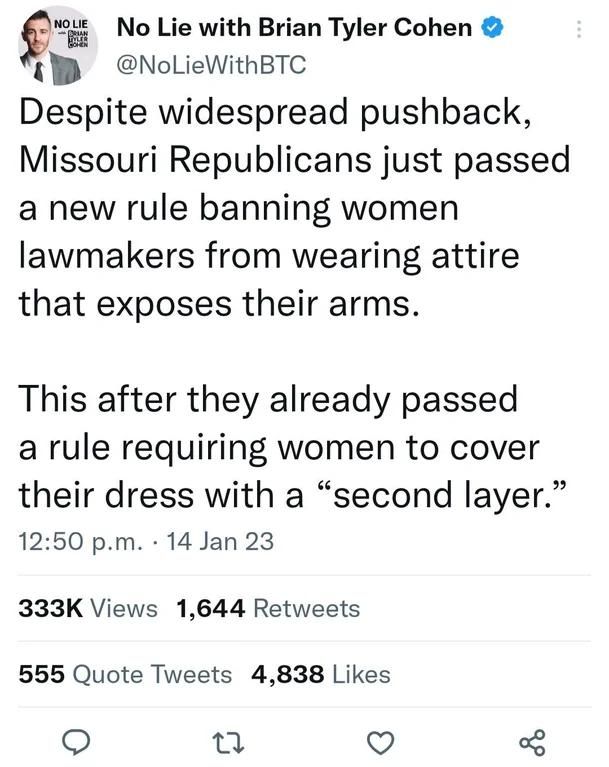 Newspapers give voice to the public outcry after women lost the right to bare arms after the second layer Amendment