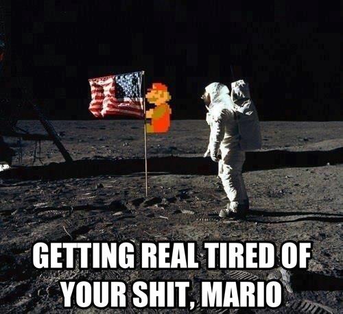Really Mario? Again?