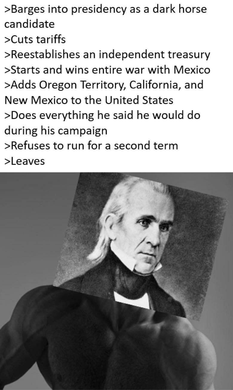 James K. Polk: the best president you’ve barely heard of