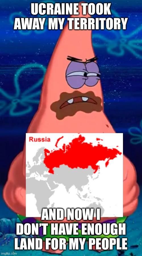 Russia gonna starve now