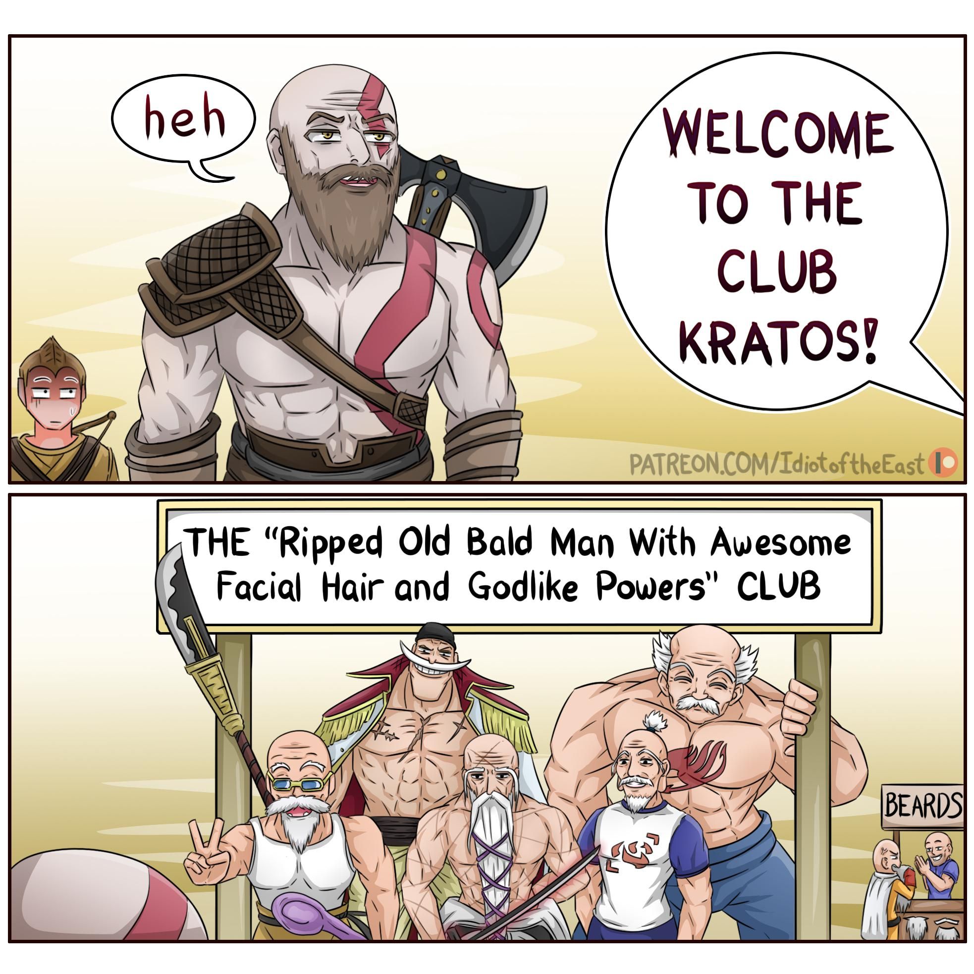 No wonder Kratos is overpowered