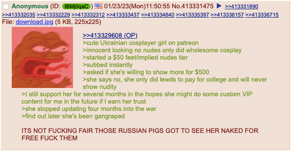 Most empathetic anon