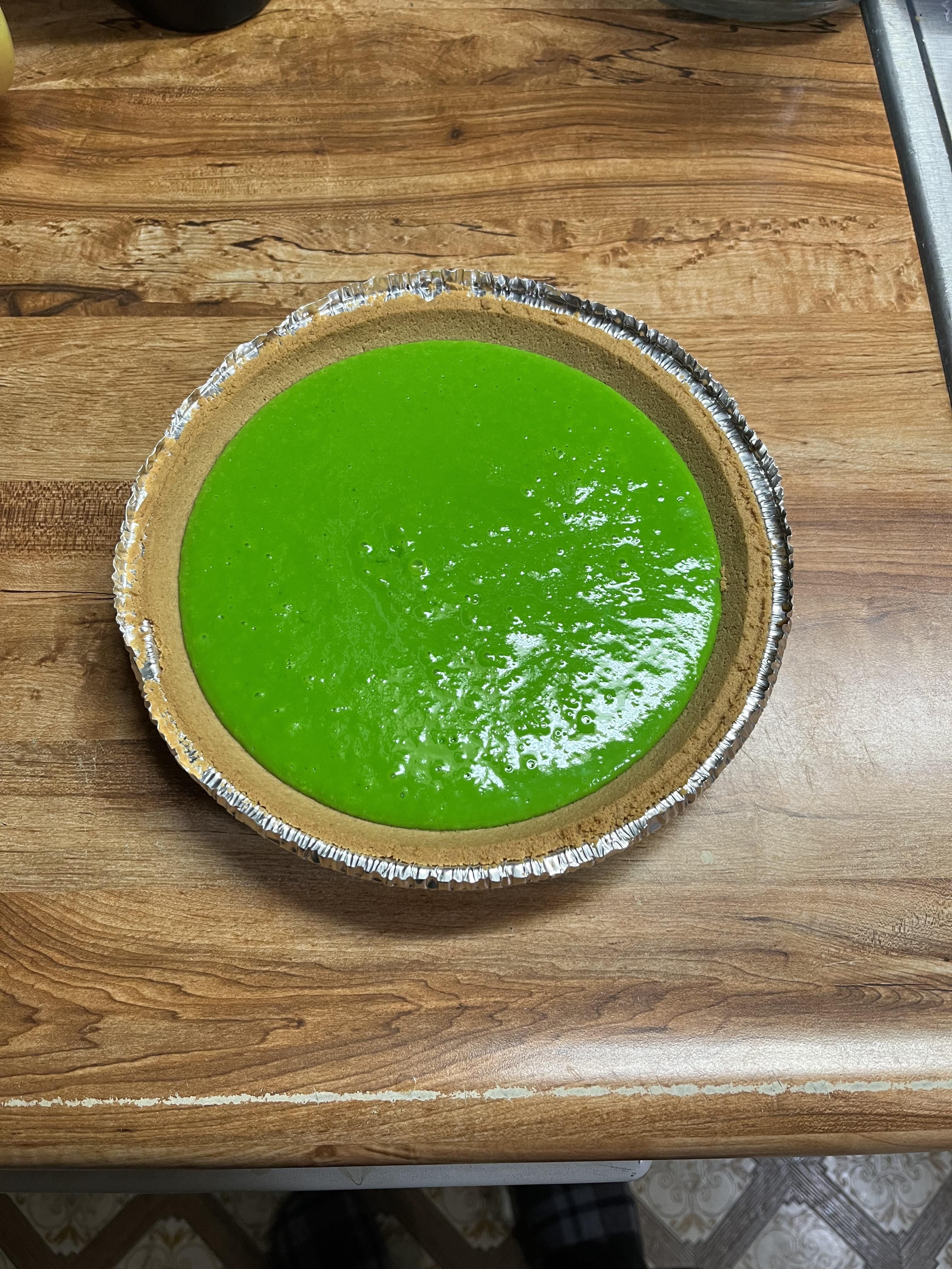 Accidentally made a hulk color pie