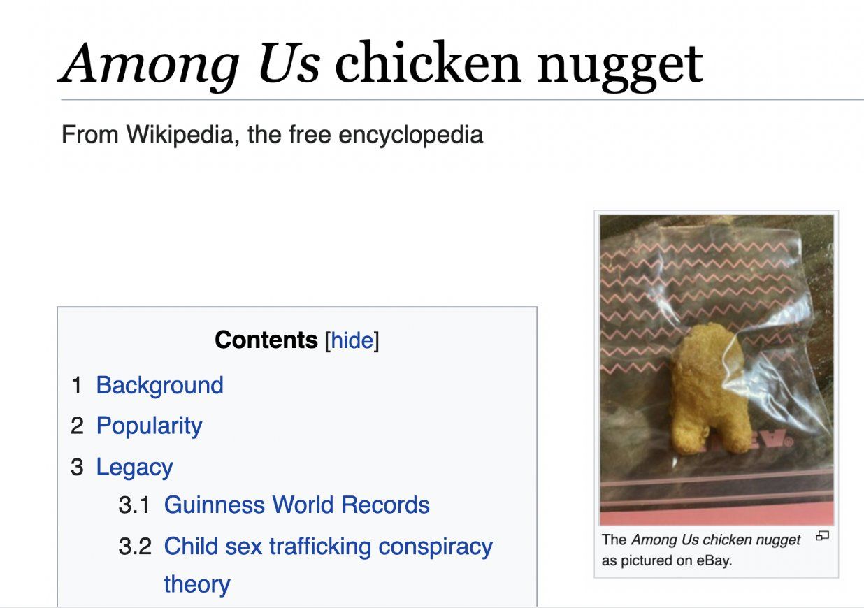 Forbidden tendie