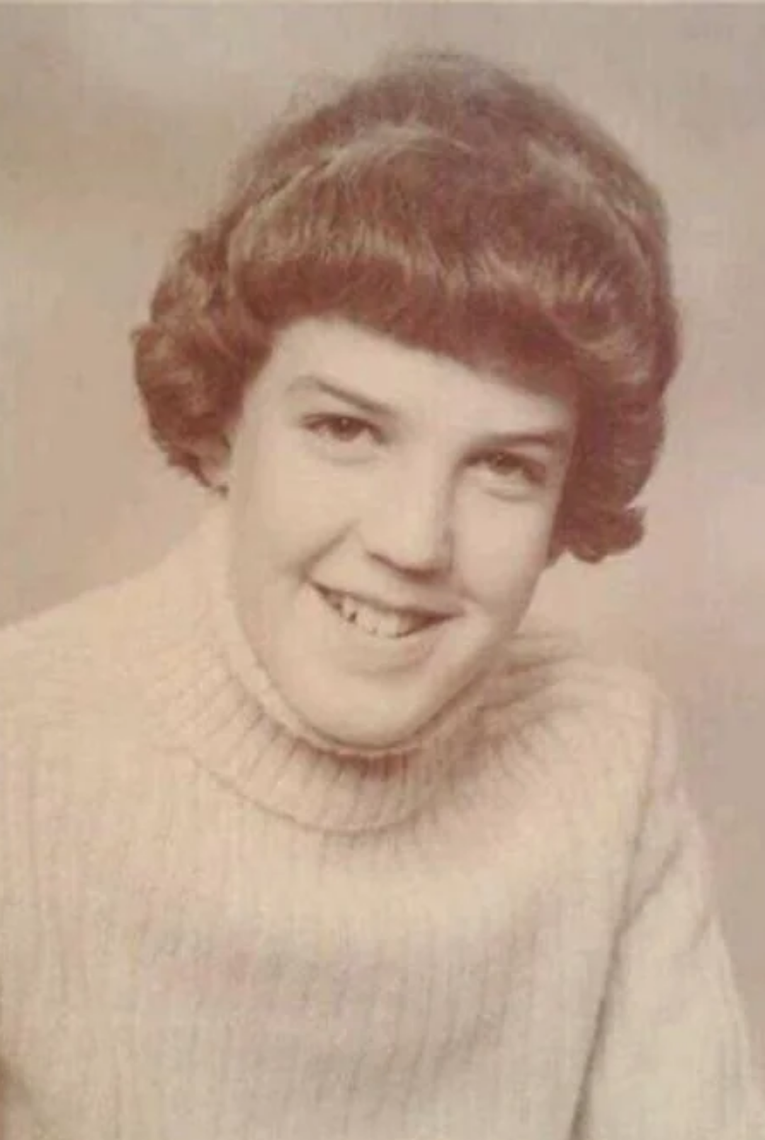 2009 Britain's Got Talent winner Susan Boyle in high school, 1975