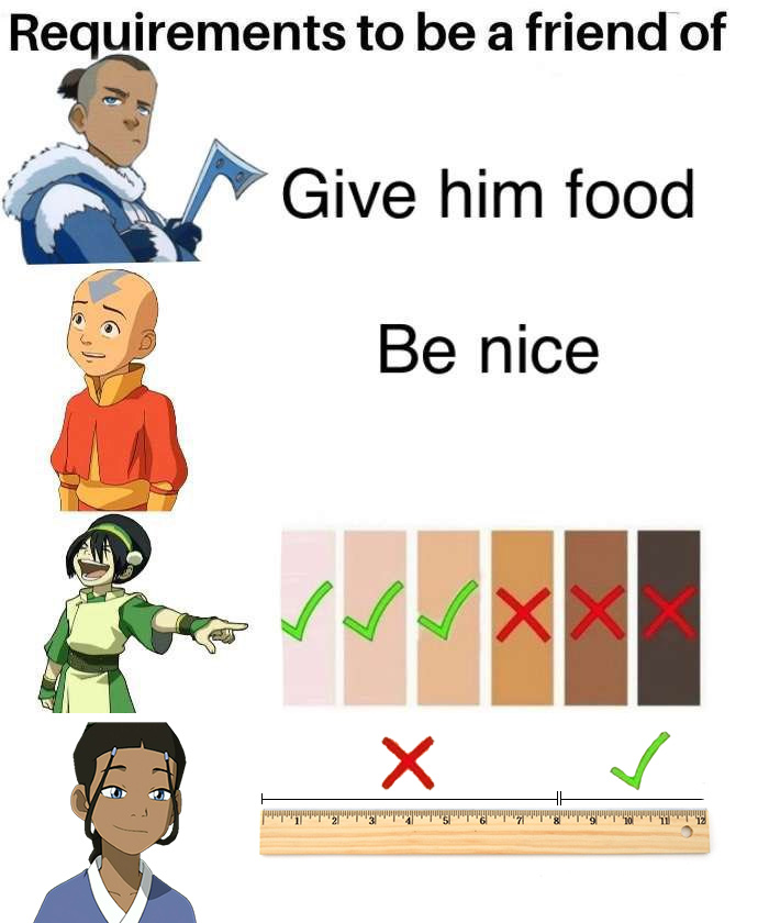 The blind girl must have a good nose.