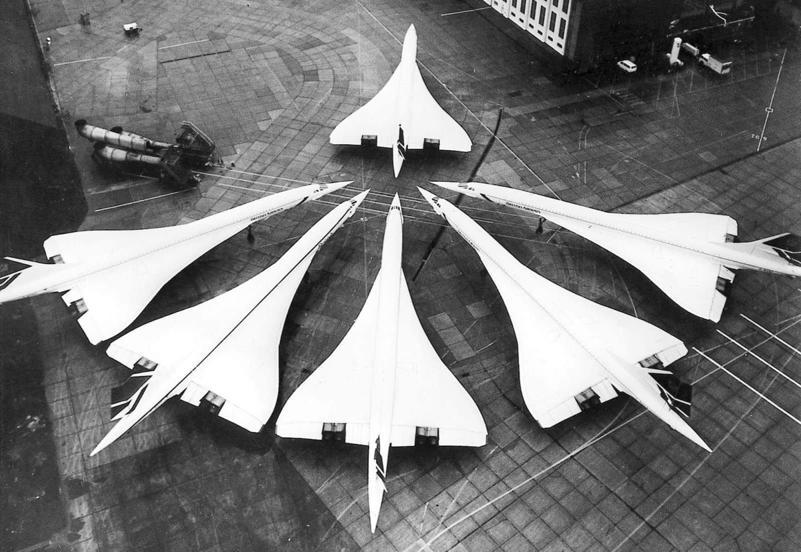 The first time a Concorde went into heat 1973.