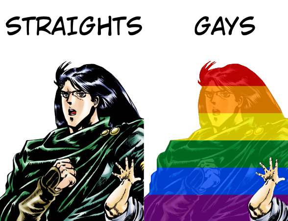 Most Straights JoJo character