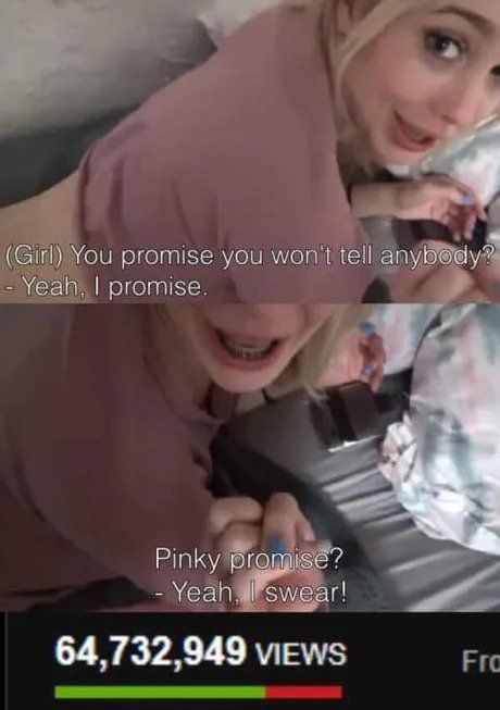 Pinky promise >>>