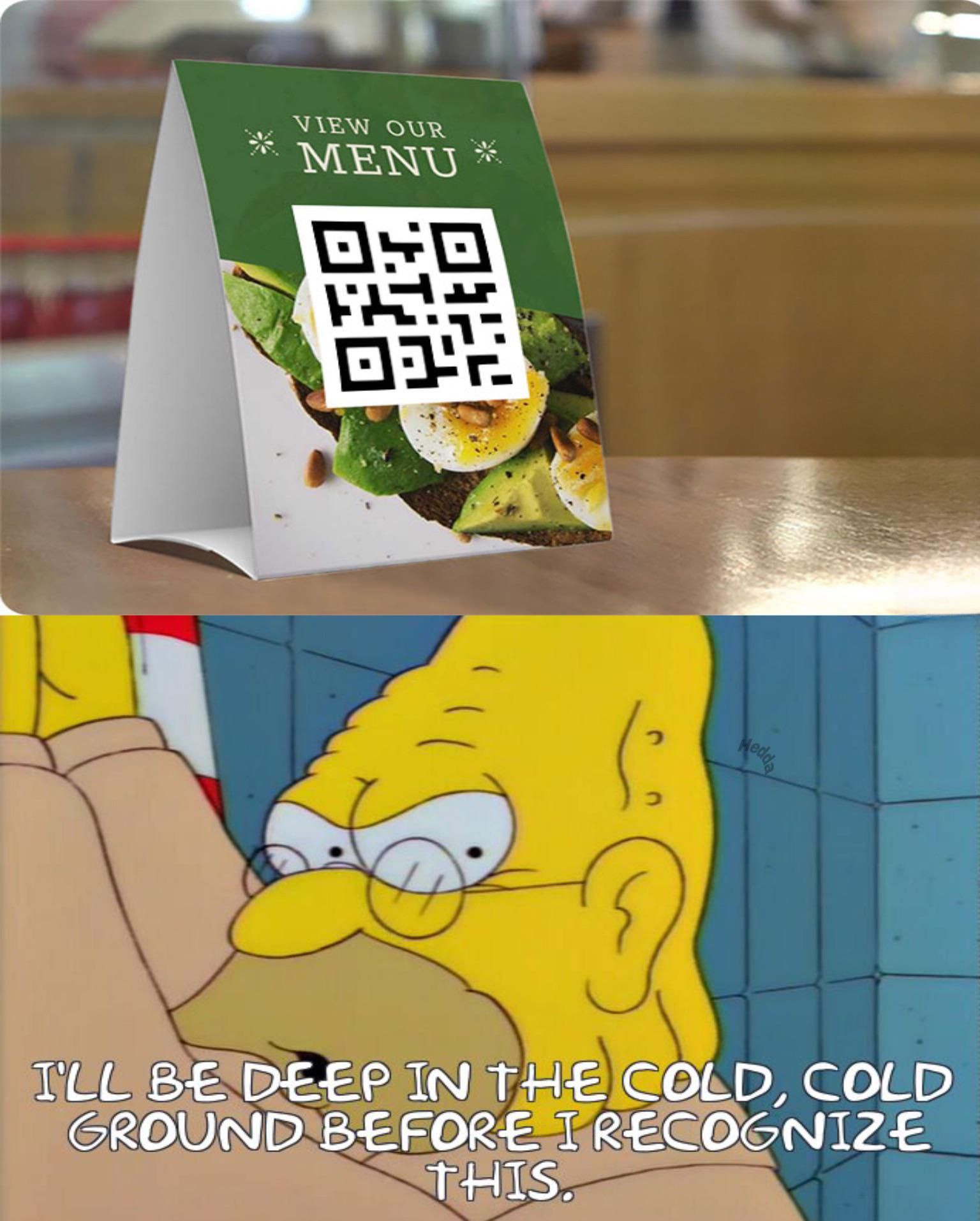 Not a fan of QR menus