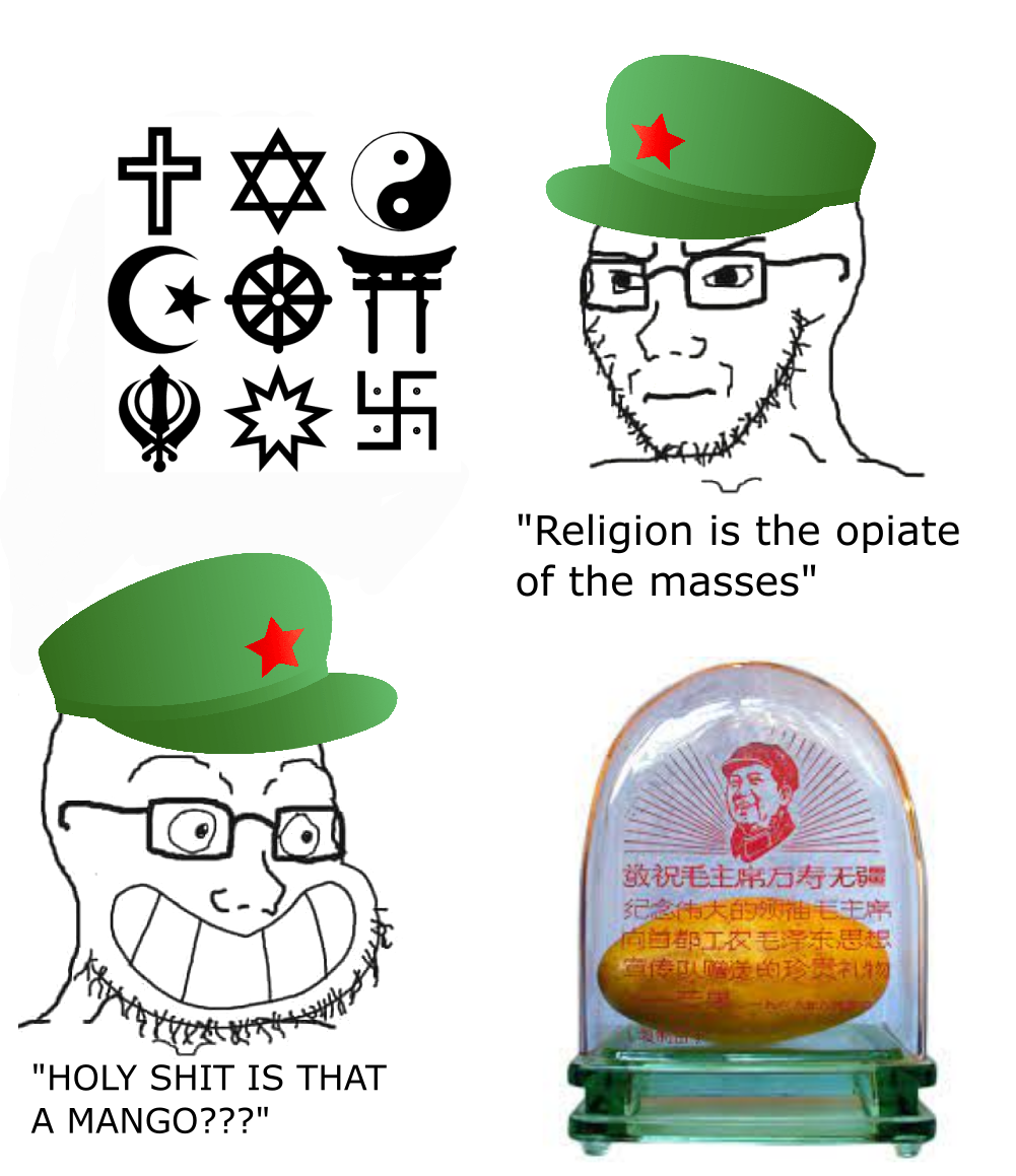 During the Cultural Revolution there was a short-lived Maoist cult that worshipped mangoes
