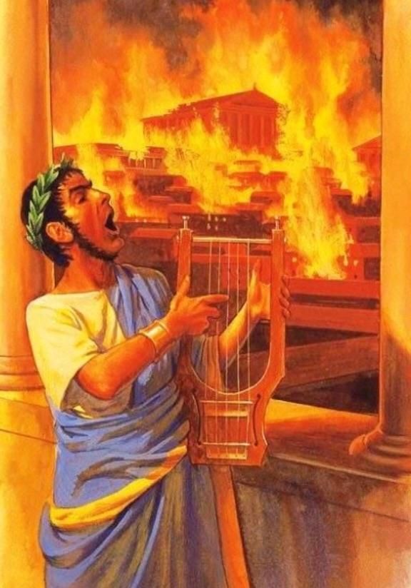 Emperor Nero finally releases his mixtape c. 64 C.E