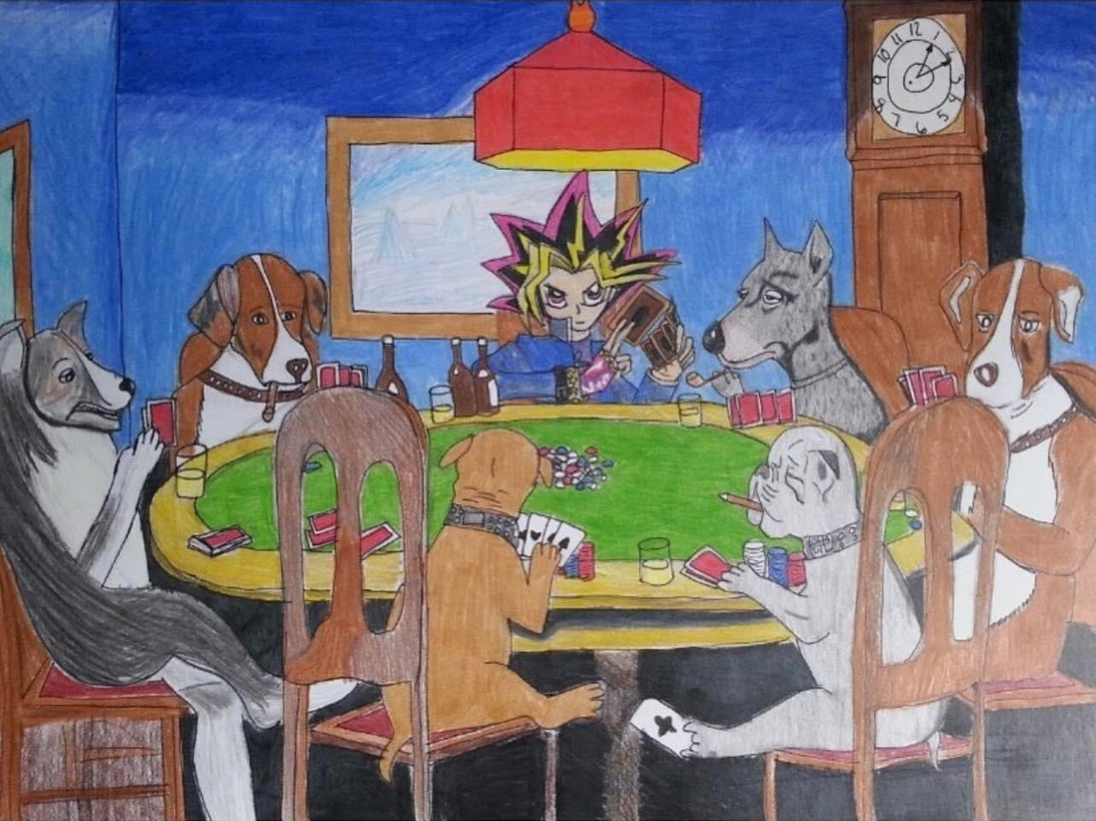 Does being possessed by an ancient pharaoh count as having a good poker face?