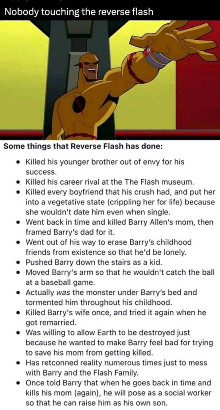 It was me Barry!