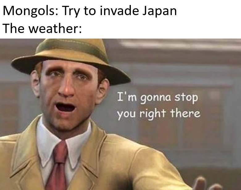 The time Kamikaze actually saved Japan, twice.