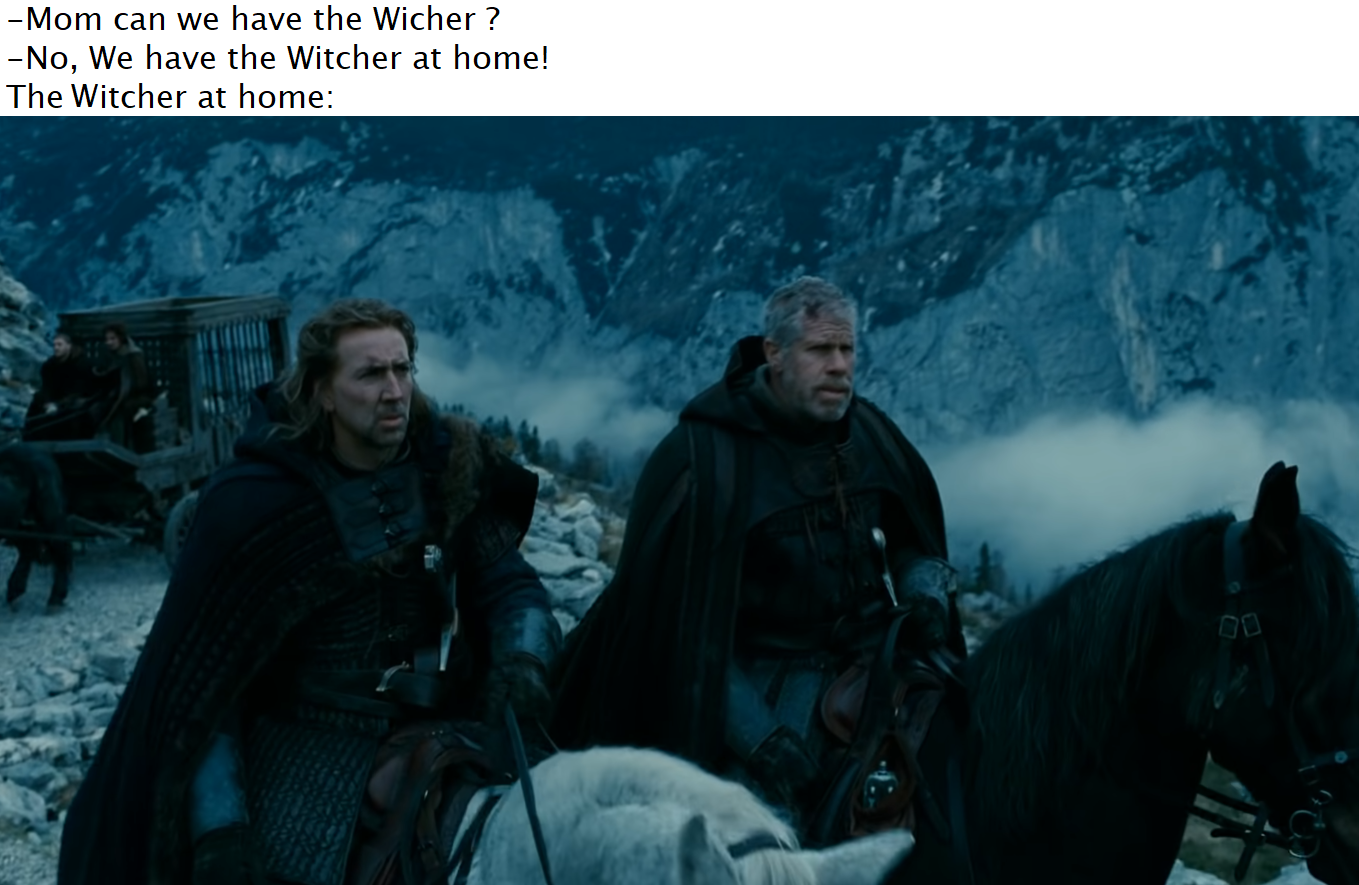 Nicolas Cage as Geralt of Rivia?