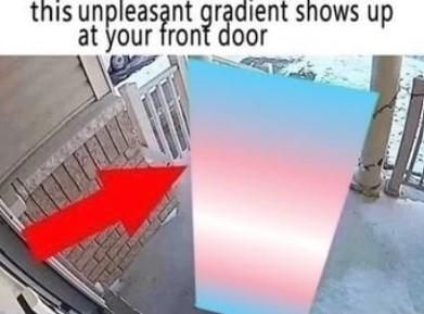 Weren't these colors formerly associated with children?