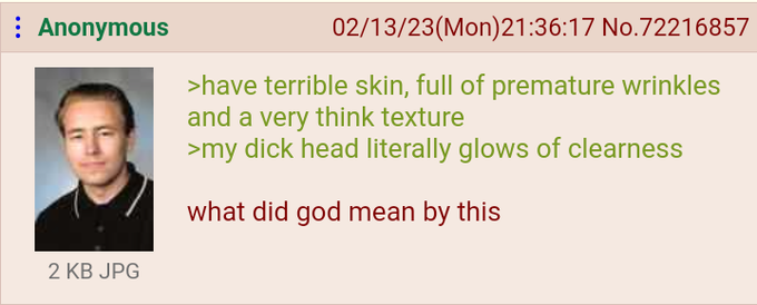 That it's not made of the same kind of tissue