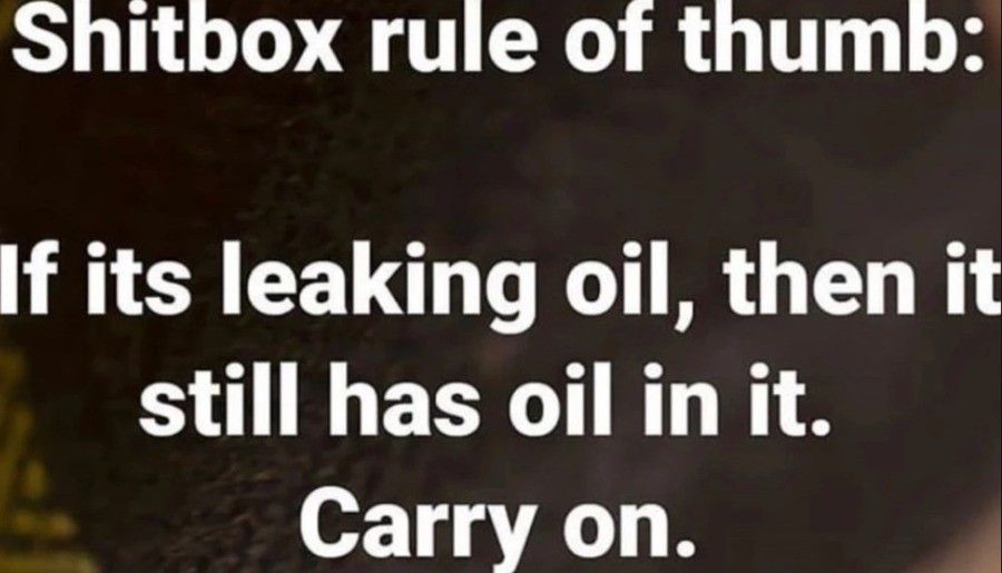 You also never need to change it, just top it off
