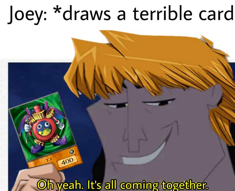 Takes them one episode and a half to explain an 80 IQ move.