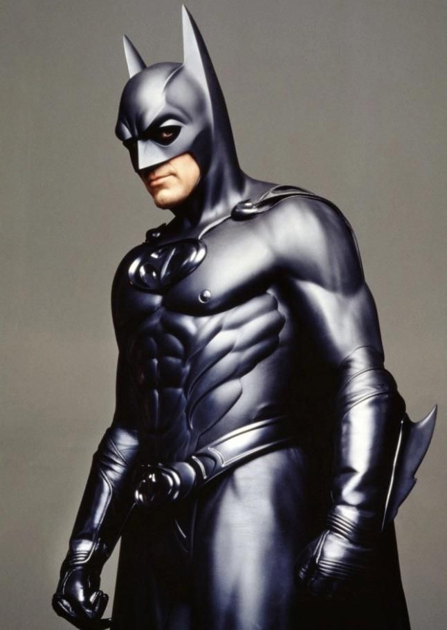 Chuckling over that time Batman’s suit had nipples. What were they thinking?