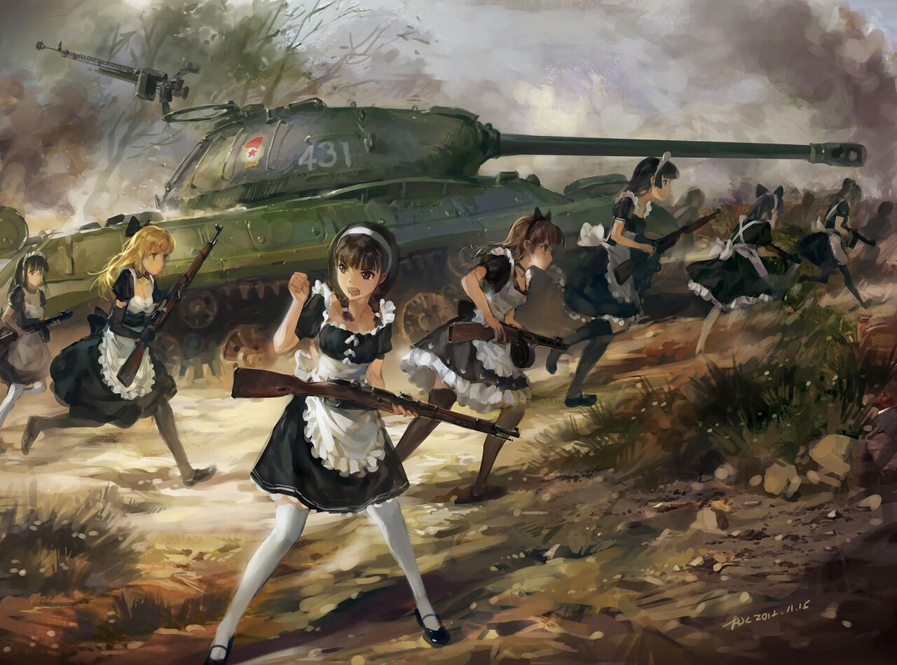Painting of Japanese Imperial Army in World War II