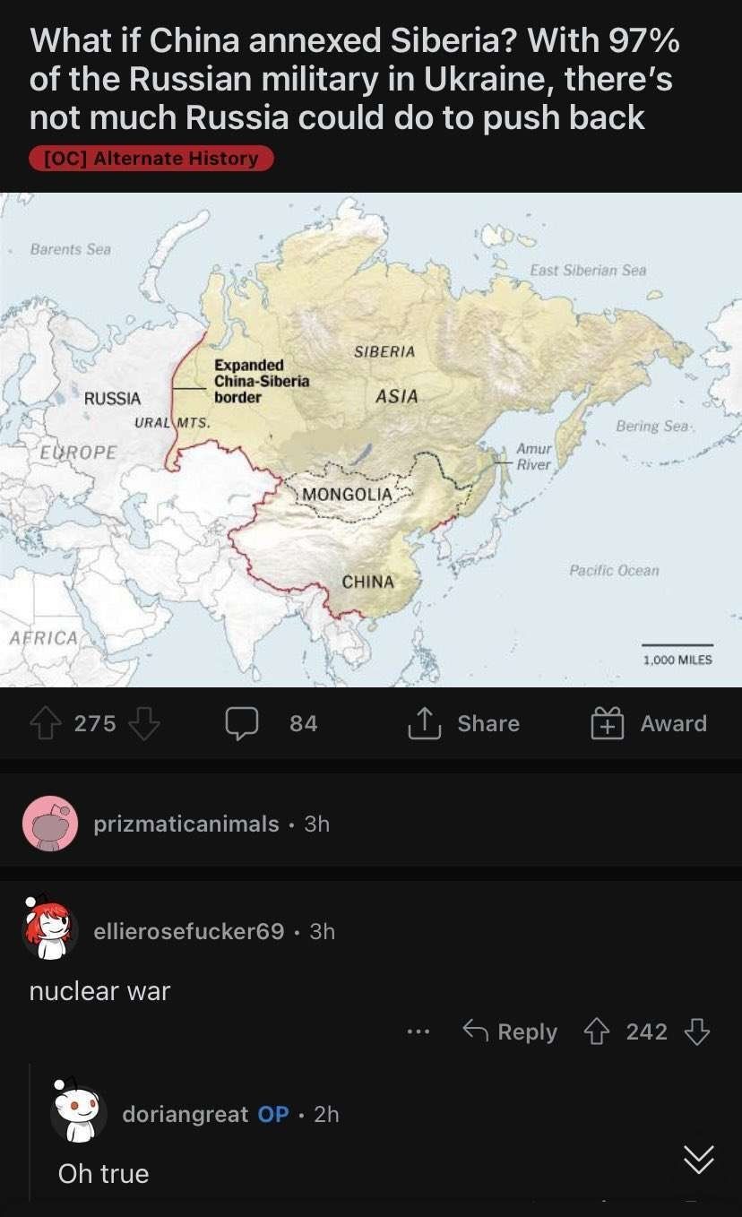 Mongolia should do it tho