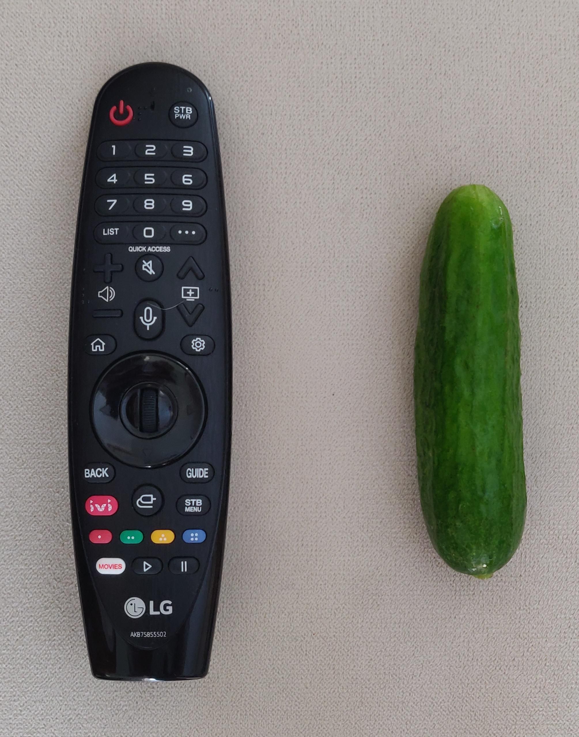 My wife asked me to buy medium sized cucumbers. This is what I bought, she said it's small...