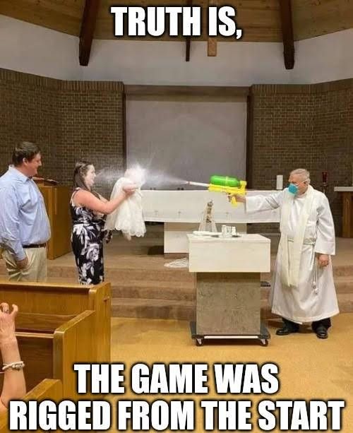 High pressure baptising