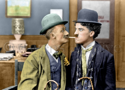 Just a rare clip of Mr. Chaplin in color. Did you know his eyes were blue?