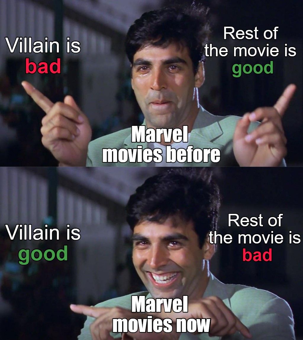 Marvel movies be like