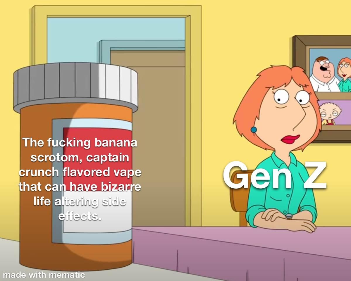It’s always the ***ing vapes.